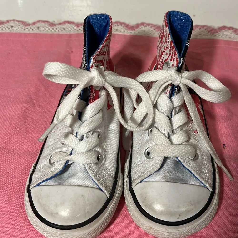 Superman Converse Sneakers Infant Size 6